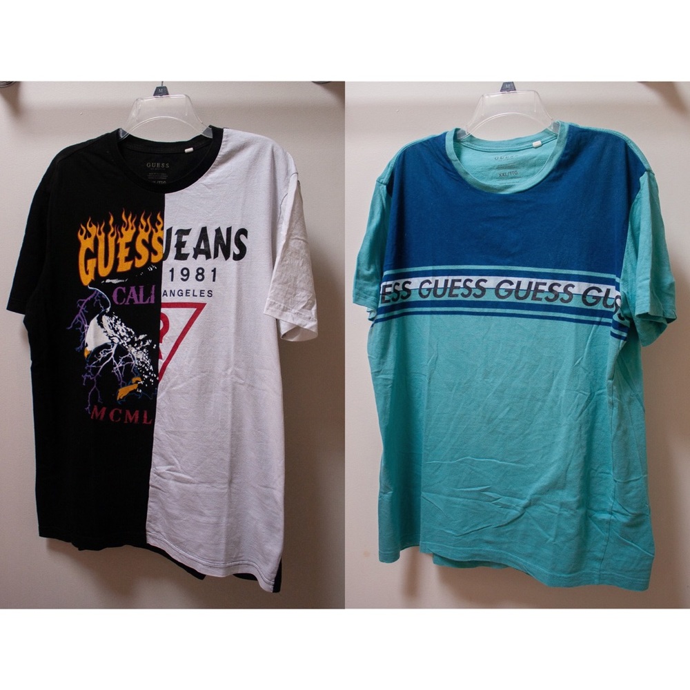 Men’s RARE Guess Jeans short sleeve t-shirt (2in1)
